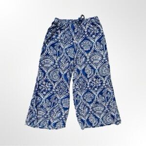 Panama Jack Blue Paisley Pajama Bottoms